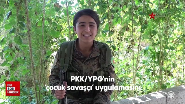 Terör örgütü PKK/YPG, çocukları zorla silah altına alıyor