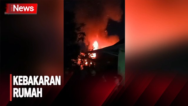 Rumah di Tangerang Ludes Terbakar Gegara Bakar Kardus