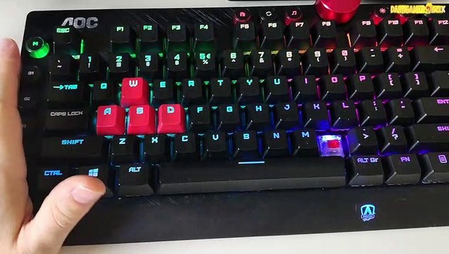 ANÁLISIS TECLADO GAMING AOC AGON AGK700 | TECLADO MECÁNICO MÁS COMPLETO DE AOC ENTRE LOS MEJORES