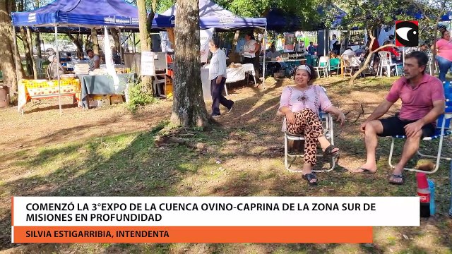 Comenzó la 3° Expo de la Cuenca Ovino-Caprina de la zona Sur de Misiones en Profundidad