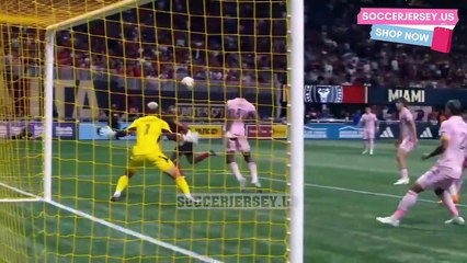 Inter Miami vs Atlanta United 2-5 Highlights _ All Goals 2023 HD -- Messi Sad