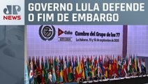 Cuba usa Cúpula G77 para pressionar pelo fim do embargo
