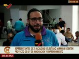 Miranda | Debaten proyecto de ley de emprendimiento con 21 representantes de concejos municipales