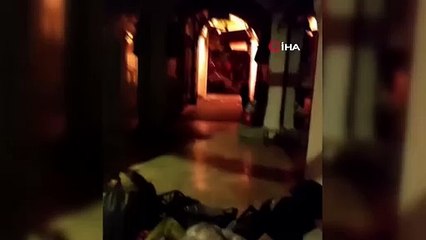 İstanbul'da Kapalıçarşı'nın çatısında yangın çıktı