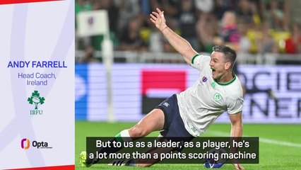 Sexton and Farrell play down fly-half taking Ireland points record
