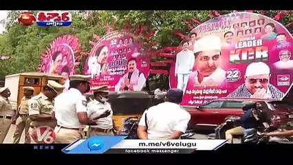 Posters Against Congress Leaders in Hyderabad | V6 Teenmaar