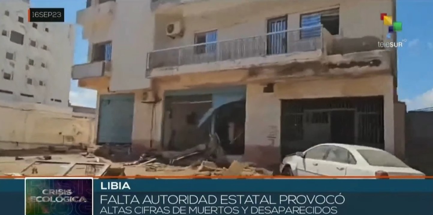 Libia: Al menos 5.000 personas han fallecido por las inundaciones causados por la tormenta Daniel