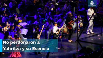 "¡Fuera, Fuera!": abuchean a Yahritza y su Esencia en el Zócalo
