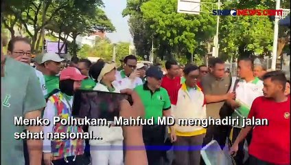 HUT ke-57 KAHMI, Mahfud MD hingga Menpora Dito Hadiri Jalan Sehat Nasional