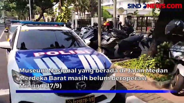 Update! Museum Nasional Masih Belum Beroperasi Pagi Ini Usai Kebakaran