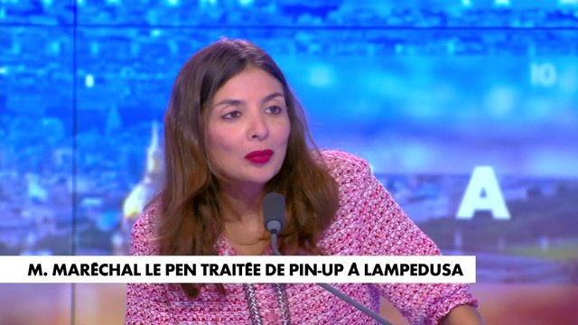 Najwa El Haïté : «Ce n'est pas parce qu'on n'est pas d'accord avec ses idées, vous comprendrez que je ne le suis pas d'accord du tout. Il n'en demeure pas moins que l'on ne réduit pas une femme à son physique.»