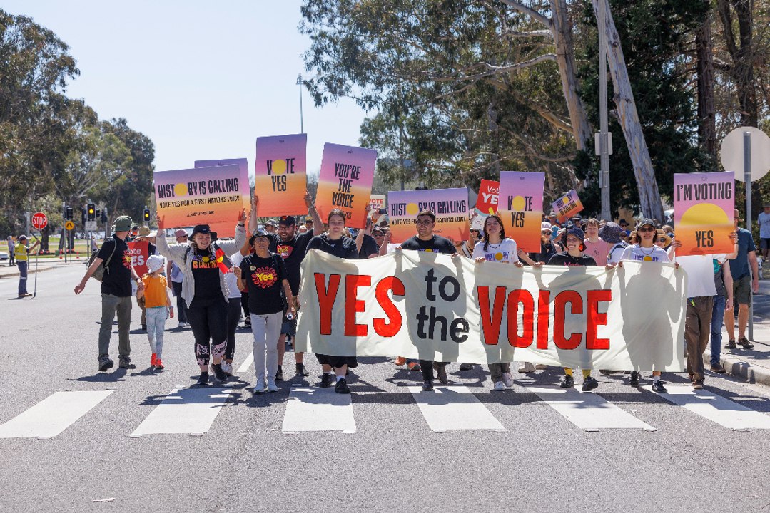 Walk for Yes Canberra