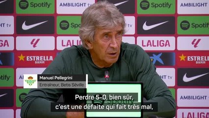 5e j. - Pellegrini : "Une défaite qui fait très mal physiquement et moralement"