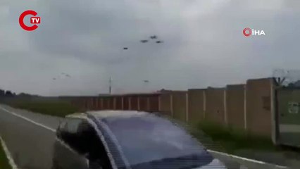 İtalya’da hava akrobasi uçağı düştü: 1 ölü