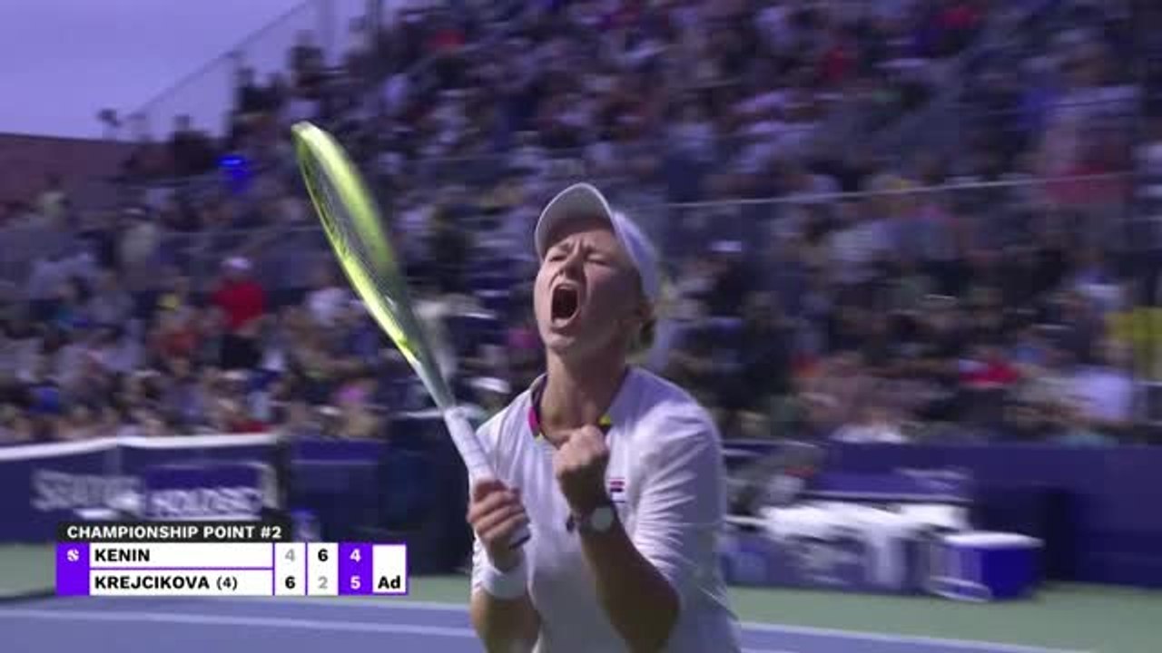 San Diego - Krejcikova bat Kenin et décroche son deuxième titre de l'année
