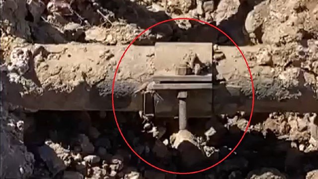 Özel vana düzeneğiyle ham petrol hırsızlığı