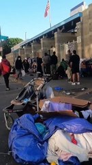 The Most Dangerous Place in Los Angeles, Skid Row #shorts #travel #justusthings