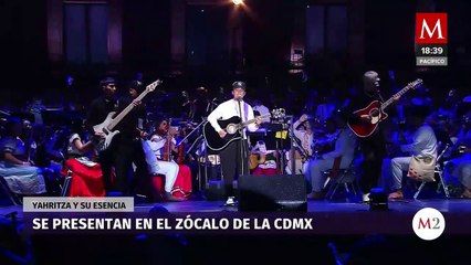Abucheo a Yahritza y Su Esencia en el zócalo de la CdMx