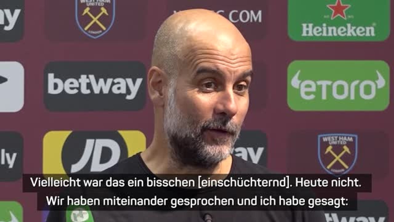 Guardiola beeindruckt von 'schüchternem' Doku