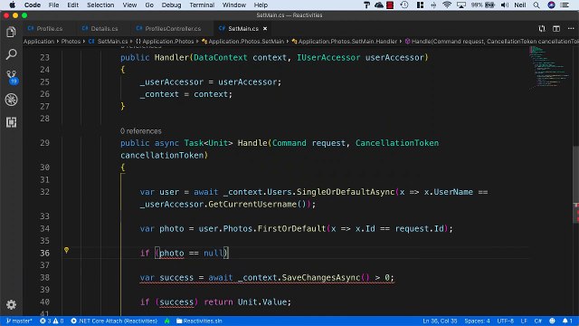Photo Upload Part 1 - API (Legacy) - Adding the set main photo functionality