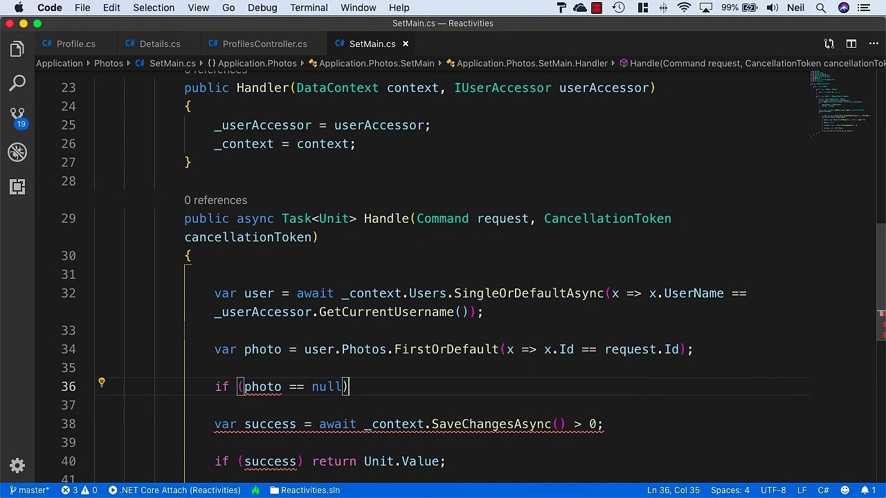 Photo Upload Part 1 - API (Legacy) - Adding the set main photo functionality