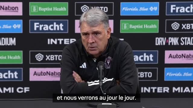 Inter Miami - Martino : Pour Messi et Jordi Alba, nous verrons au jour le jour