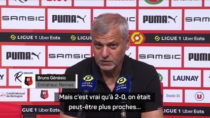 Génésio : “Deux lectures de ce match...”