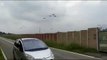 Avião da força aérea italiana despenha-se. Menina de 5 anos morreu