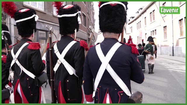 Une vingtaine de groupes folkloriques ont envahi Namur à l’occasion des Fêtes de Wallonie