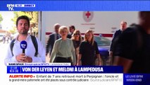 Italie: Ursula von der Leyen et Giorgia Meloni en visite à Lampedusa