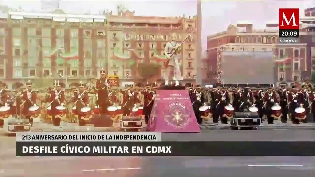 14 Mil miembros de las fuerzas armadas en el espectacular Desfile Militar CdMx 2023