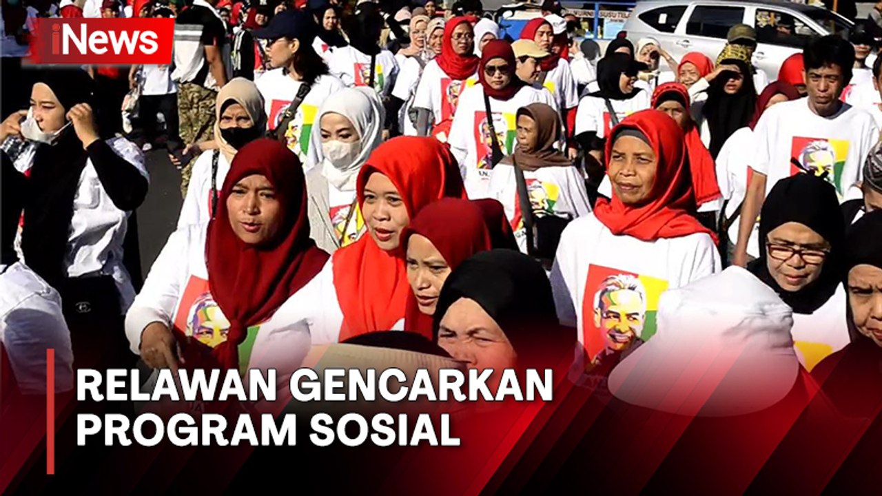 Genjot Elektabilitas di Jawa Barat, Relawan Ganjar Pranowo Gencarkan Program Sosial