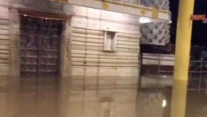 मंदसौर: लगातार बारिश के चलते भगवान पशुपतिनाथ मंदिर में अभिषेक करने गई शिवाना मैया