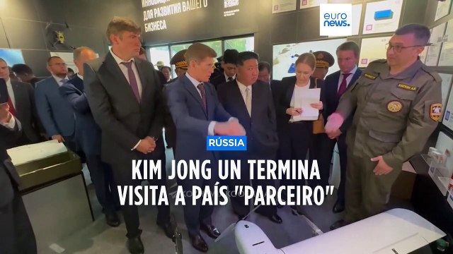 Kim Jong Un regressa a casa depois de concluir viagem ao Extremo Oriente russo