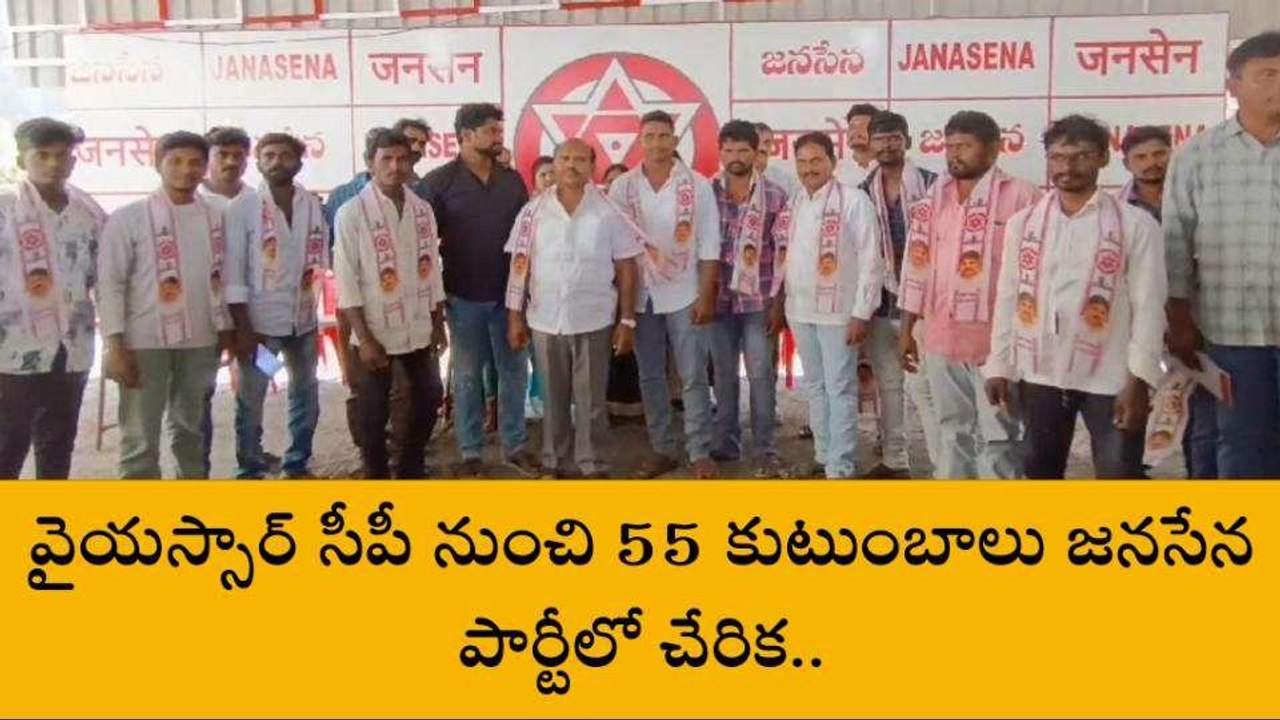పల్నాడు: వైసీపీకి షాక్... జనసేనలోకి చేరికలు