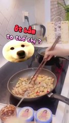 Trường Giang dạy Nhã Phương làm thịt kho mắm ruốc