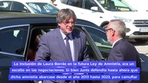 Puigdemont renuncia a meter a Borràs en la amnistía y allana el pacto para la investidura de Sánchez