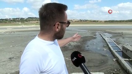 İstanbul'da kuruyan barajların altından bir tarih çıktı