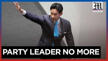 Thwarted Thai PM challenger Pita resigns as party leader