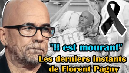  Pascal Obispo fond en larmes en révélant l'état de santé de Florent Pagny : "Il est mourant"
