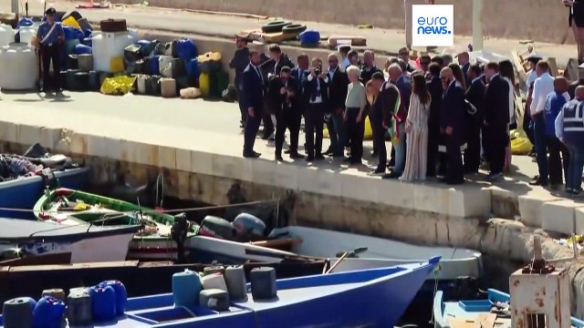 Von der Leyen auf Lampedusa: Irreguläre Migration braucht europäische Antwort