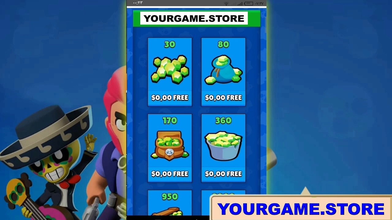 Brawl Stars Free Gems 2023 - How to Get Free Brawl Stars Gems #brawlstars #brawl_stars