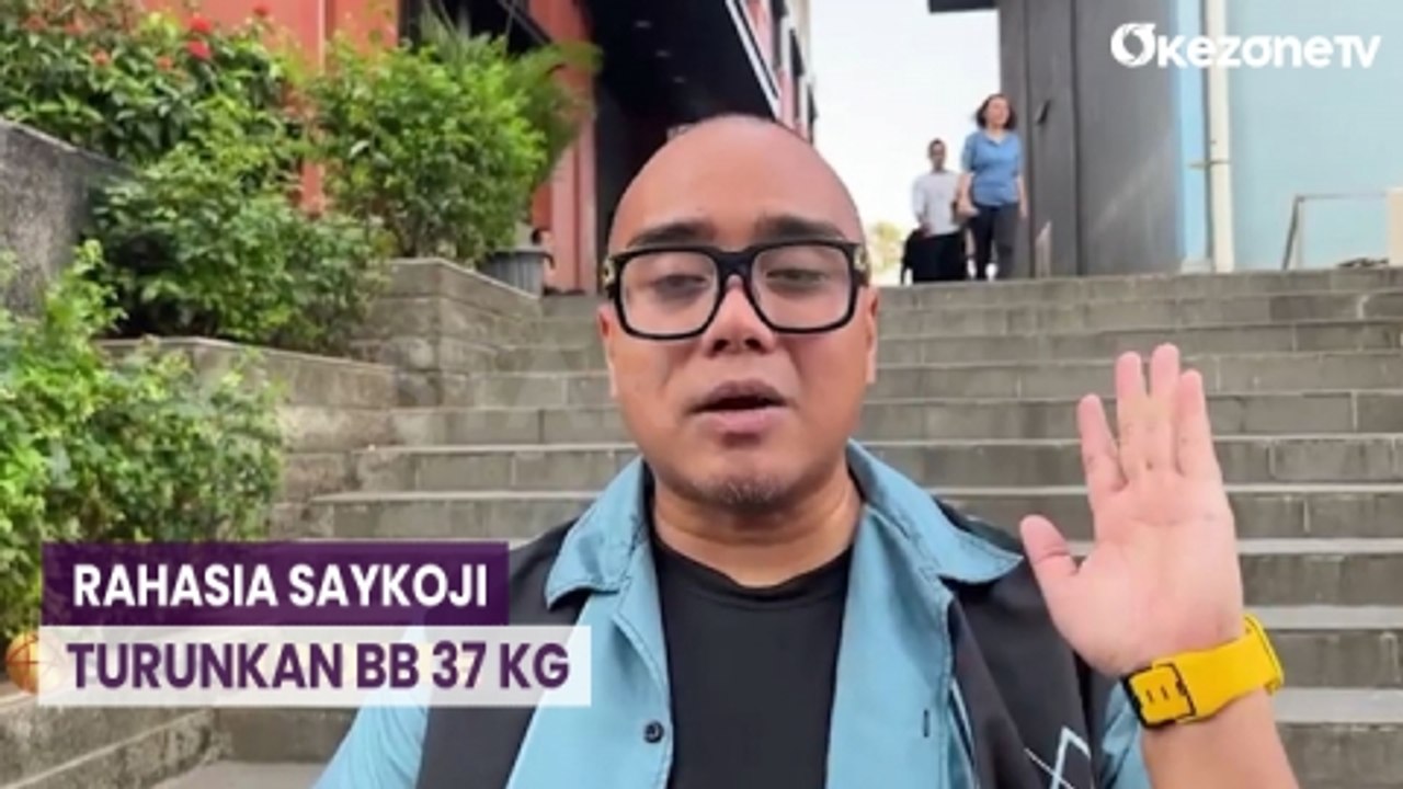 Saykoji Turun Hampir 37 kg Dalam Setahun, Ini Tipsnya