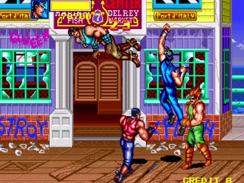 Silent Dragon (1992) gameplay