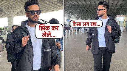 Elvish Yadav अपने दोस्त Love Kataria के साथ Stylish look में दिखे Airport पर, घर के लिए हुए रवाना!