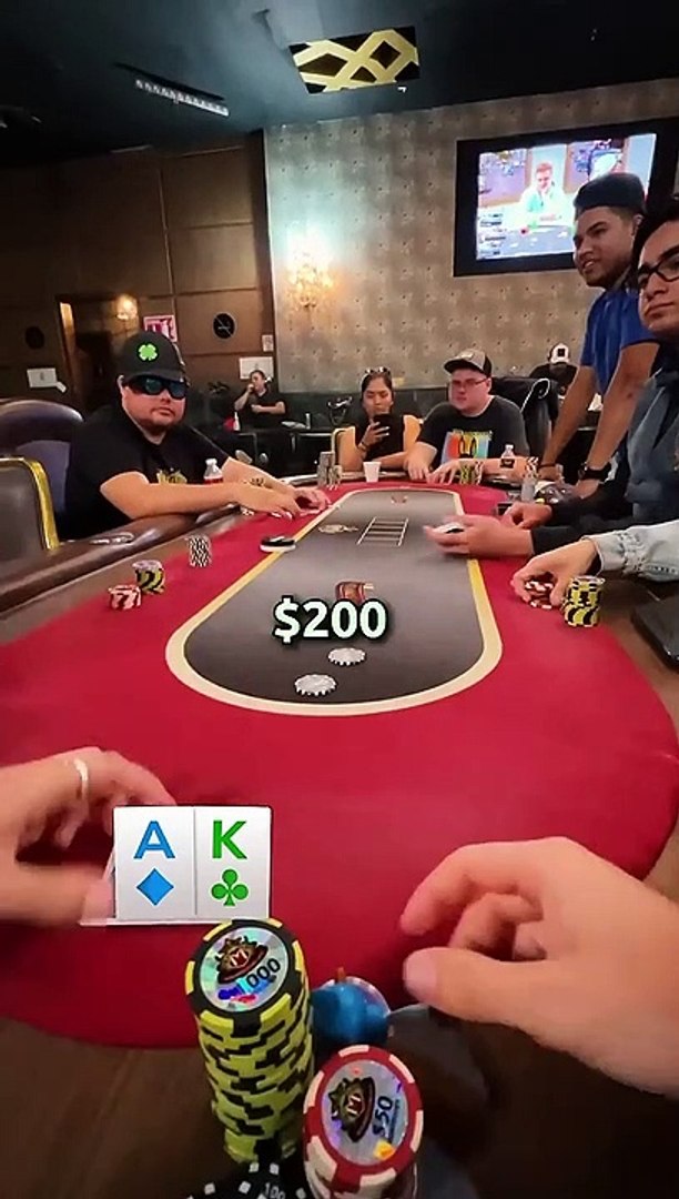 ⁣the greatest poker hand ever played
