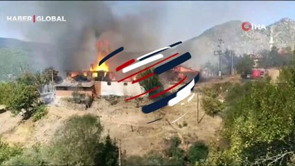 Kastamonu’da köy yangını: çok sayıda ev teslim oldu