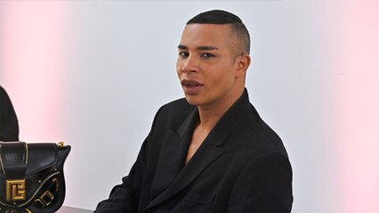VOICI : Olivier Rousteing au plus mal : une partie de la collection Balmain volée à quelques jours de la Fashion Week