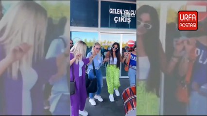 Fenomen Dilan Polat Şanlıurfa’da davul zurnayla karşılandı