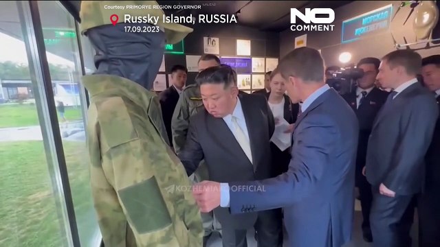 Kuzey Kore lideri Kim Jong-un, Rus askeri teçhizatları inceledi